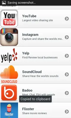 Social Networks android App screenshot 4